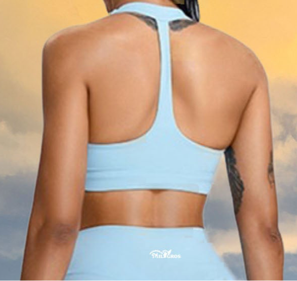 Lemon Sky Sports Bra (Sky Blue)