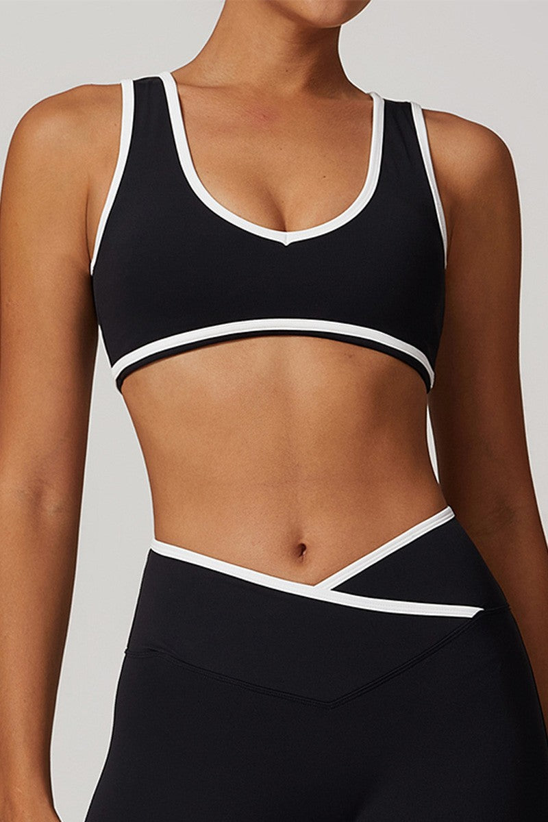 Midnight Sports Bra (Black)