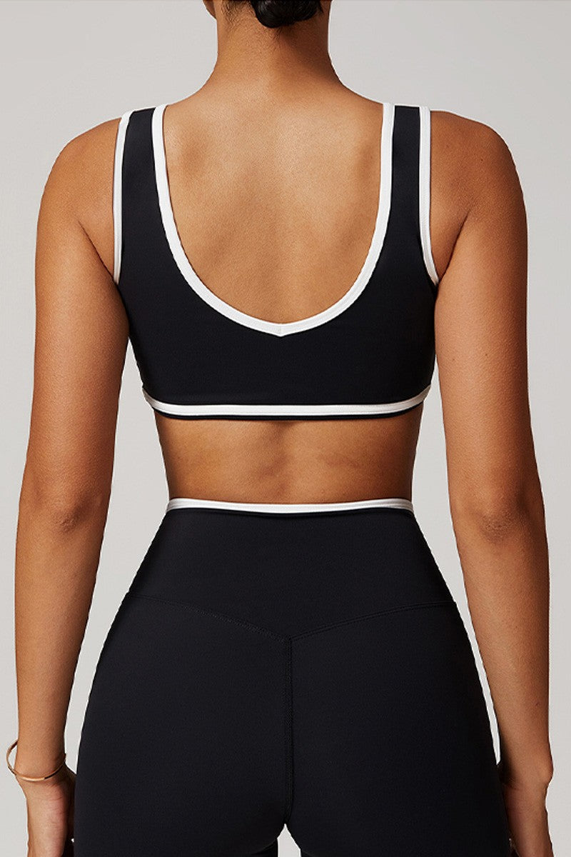 Midnight Sports Bra (Black)